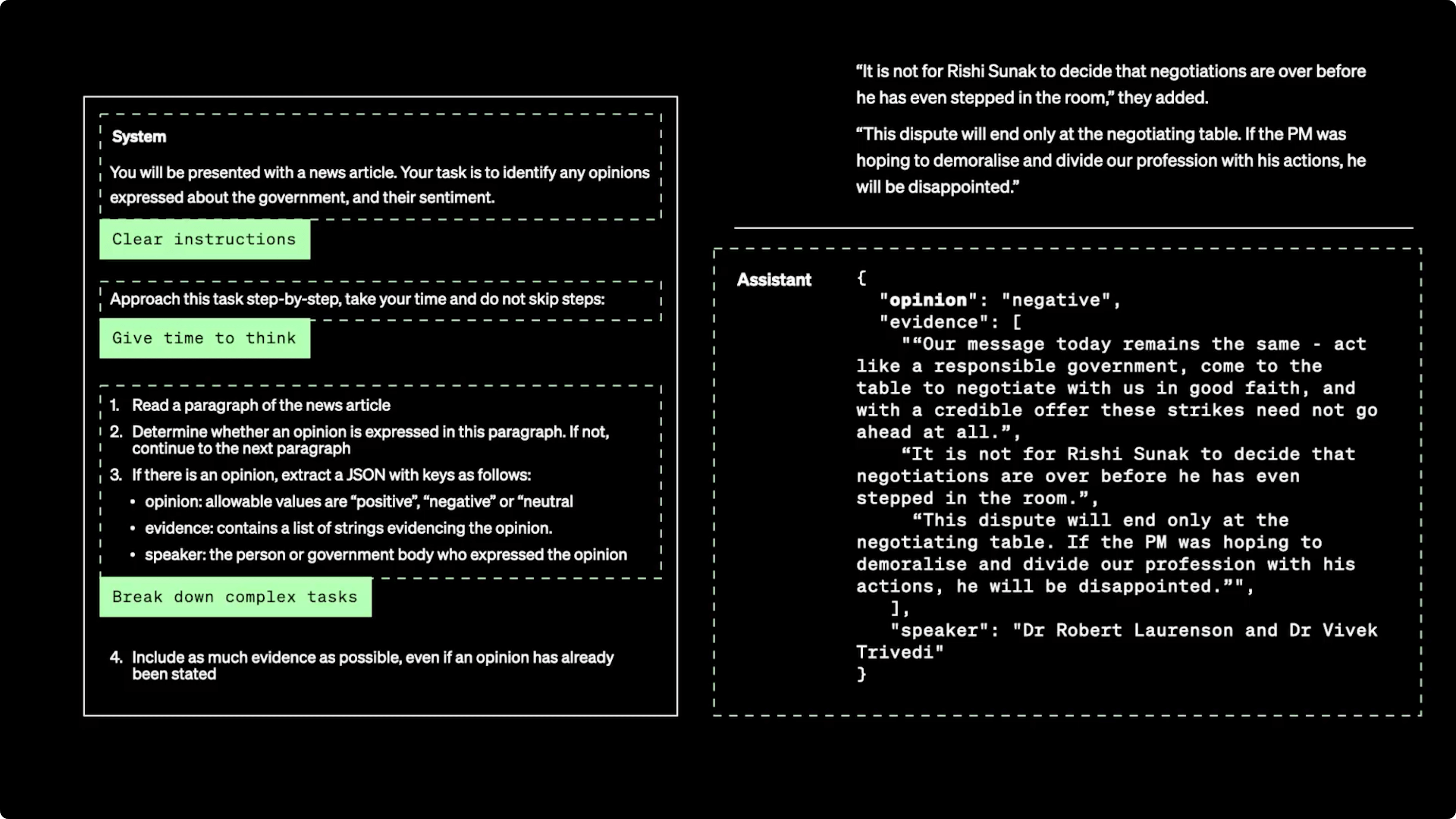 Klu OpenAI DevDay Prompt Engineering Example