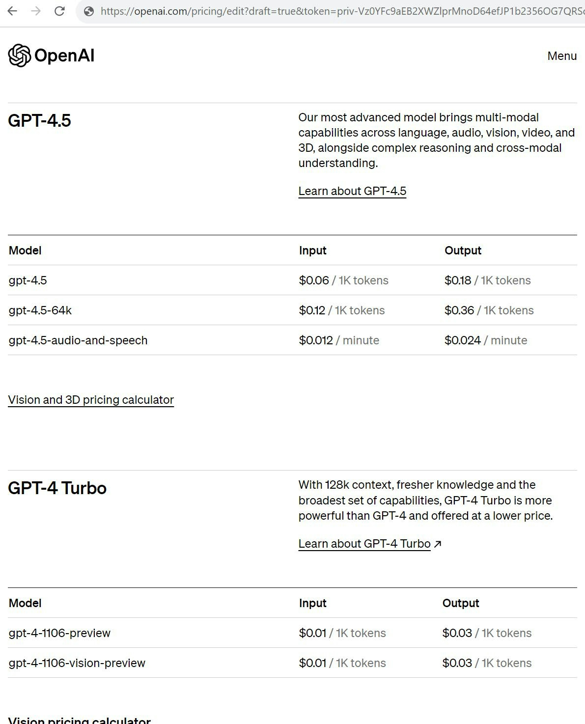Klu OpenAI GPT4.5 Leak