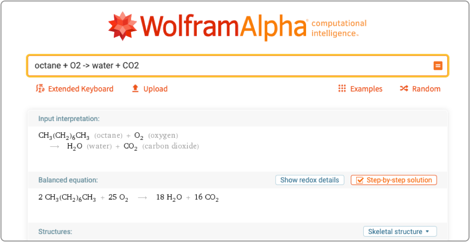 Klu Wolfram Alpha