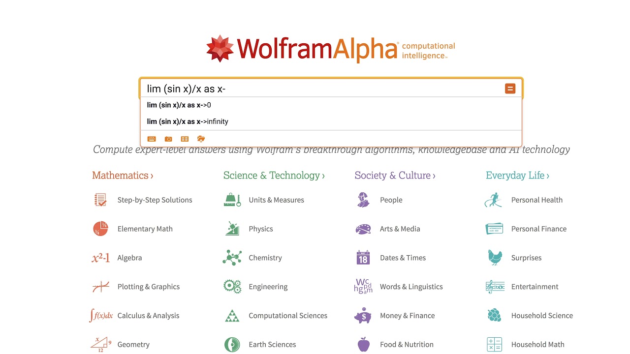 Klu Wolfram Alpha